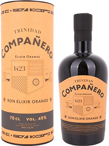 Compañero TRINIDAD Ron Elixir Orange 40% Vol. 7l in Geschenkbox von 1423 World Class Spirits