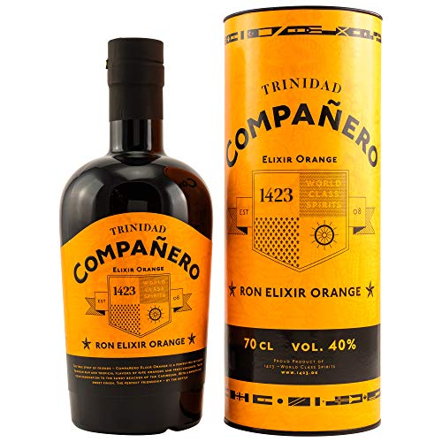 Compañero TRINIDAD Ron Elixir Orange 40,00% 0,70 Liter von 1423 World Class Spirits