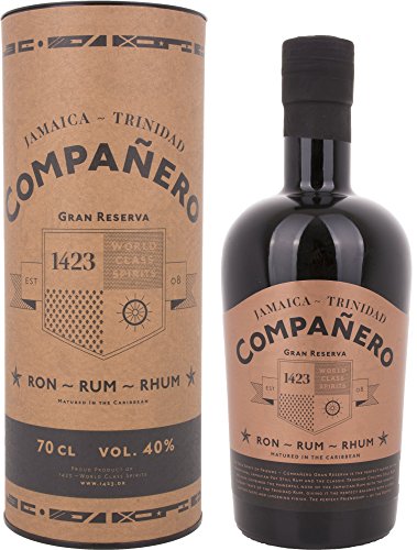 Compañero JAMAICA - TRINIDAD Gran Reserva Rum 40% Vol. 0,7l in Geschenkbox von 1423 World Class Spirits