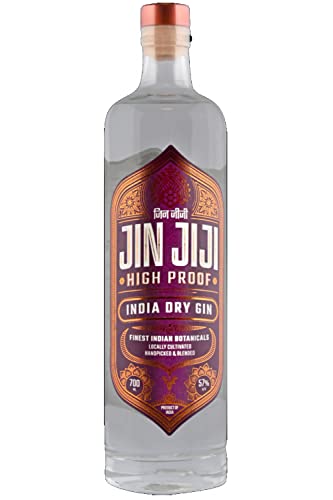 Jin JiJi India High Proof Gin 0,7 Liter 57% Vol. von 1423 World Class