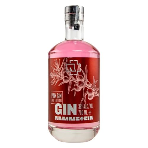 Rammstein Pink Gin Limited Edition 2 0,7 Liter 38% Vol. von 1423 World Class