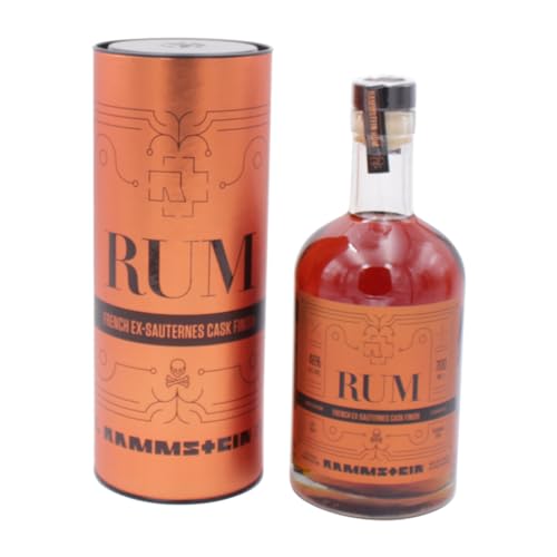Rammstein Rum Limited Edition 2022 Sauternes Cask Finish 0,7 Liter und 46% Vol. von Rammstein