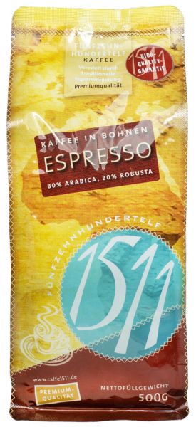Fünfzehnhundertelf 1511 Espresso Fünfzehnhundertelf 1511 Espresso von 1511 Fünfzehnhundertelf