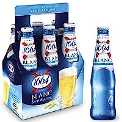 1664 Weißes Bier, ohne Alkohol, 0 %, 6 x 25 cl. 1664 Weißes Bier, ohne Alkohol, 0 %, 6 x 25 cl. von Kronenbourg 1664