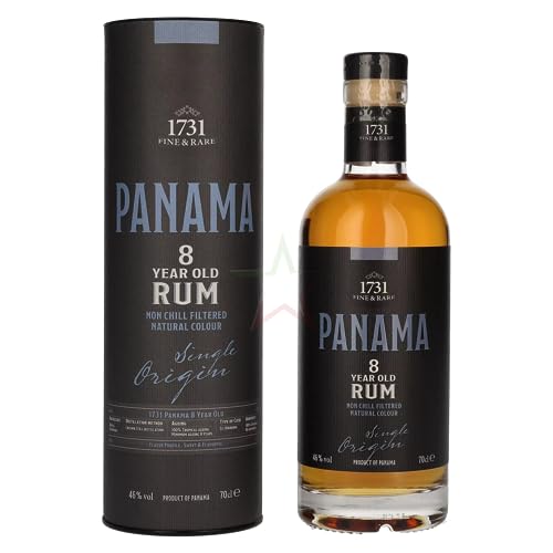 1731 Fine & Rare PANAMA 8 Years Old Single Origin Rum 46,00% 0,70 lt. von 1731
