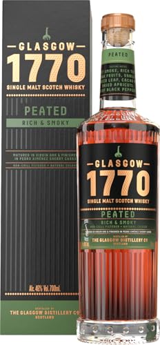 1770 Glasgow | Whisky Peated | Rich & Smoky | 46% vol. | 700ml von 1770 Glasgow