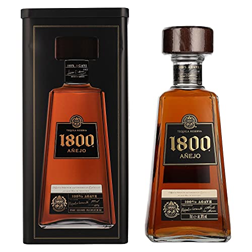 1800 José Cuervo 1800 Tequila Reserva AÑEJO 100% Agave 38%, 0.7 l in Tinbox 1800 José Cuervo 1800 Tequila Reserva AÑEJO 100% Agave 38%, 0.7 l in Tinbox von 1800 José Cuervo