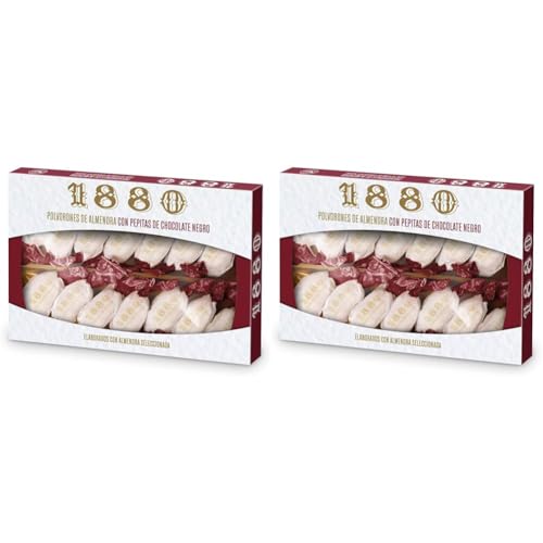 Handmade Almond Crumble Cake with Dark Chocolate Chip 310 g (Packung mit 2) von 1880