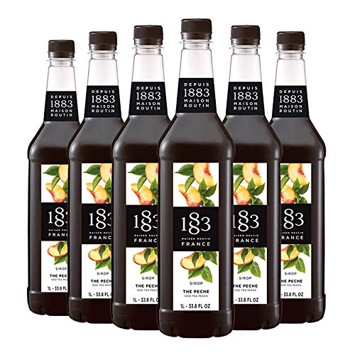 Maison Routin 1883 Sirup Eistee Pfirsich, 1,0L PET / 6er Pack Maison Routin 1883 Sirup Eistee Pfirsich, 1,0L PET / 6er Pack von Maison Routin 1883