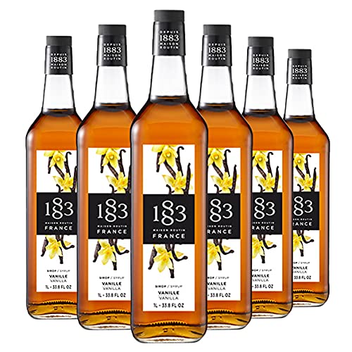 Maison Routin 1883 Sirup Vanille, 1,0L / 6er Pack Maison Routin 1883 Sirup Vanille, 1,0L / 6er Pack von 1883 MAISON ROUTIN