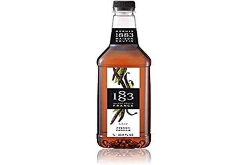 Philibert Routin Sirup Vanille, Kaffeesirup, zum Backen, Kaffee, Aroma, Sirup, 1000 ml Philibert Routin Sirup Vanille, Kaffeesirup, zum Backen, Kaffee, Aroma, Sirup, 1000 ml von 1883 MAISON ROUTIN