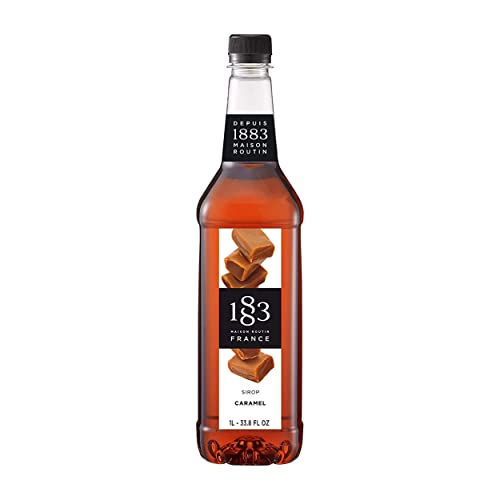 1883 Maison Routin Premium Karamellsirup für Kaffee, heiße Schokolade & Milchshakes PET 1L 1883 Maison Routin Premium Karamellsirup für Kaffee, heiße Schokolade & Milchshakes PET 1L von 1883 MAISON ROUTIN