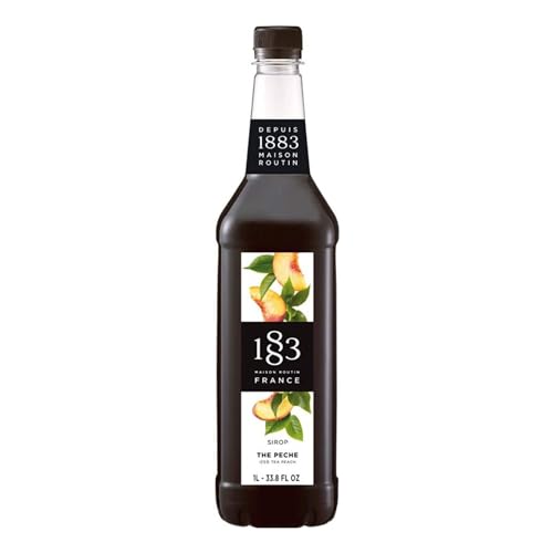 Routin 1883 - Routin 1883 Gourmet Pfirsich Eistee Aromasirup 1 Liter Routin 1883 - Routin 1883 Gourmet Pfirsich Eistee Aromasirup 1 Liter von 1883 MAISON ROUTIN
