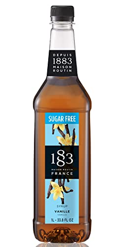 Routin 1883 Sirup Vanille zuckerfrei PET 1 L von Routin