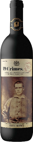19 Crimes Red Blend Jg. 2021 Cuvee aus Cabernet Sauvignon, Merlot, Shiraz 12 Monate in amerikanischen Eichenholzfässern gereift 19 Crimes Red Blend Jg. 2021 Cuvee aus Cabernet Sauvignon, Merlot, Shiraz 12 Monate in amerikanischen Eichenholzfässern gereift