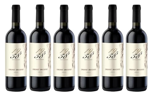 6x 0,75l - 2021er - 1958 Wine Experience - Cabernet Sauvignon - Veneto I.G.P. - Italien - Rotwein trocken 6x 0,75l - 2021er - 1958 Wine Experience - Cabernet Sauvignon - Veneto I.G.P. - Italien - Rotwein trocken von 1958 Wine Experience