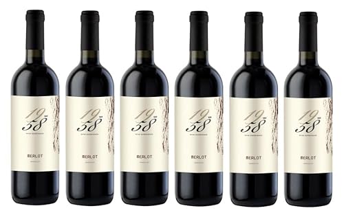 6x 0,75l - 2023er - 1958 Wine Experience - Merlot - Veneto I.G.P. - Italien - Rotwein trocken 6x 0,75l - 2023er - 1958 Wine Experience - Merlot - Veneto I.G.P. - Italien - Rotwein trocken von 1958 Wine Experience