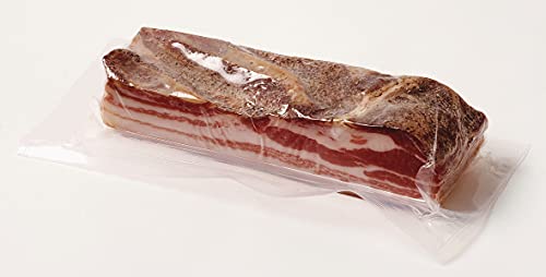 Gepfefferte Italienische Bauchspeck-Scheiben Pancetta - 3 x 250 g-Scheiben - Salumi Murru Irgoli von SALUMIFICIO MURRU IRGOLI