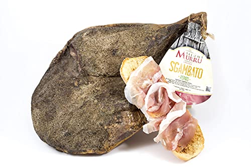 Pfeffriger italienische Schinken in Scheiben – 2 x 500 g-Scheiben - Salumi Murru Irgoli von 1965 MURRU SALUMI - IRGOLI