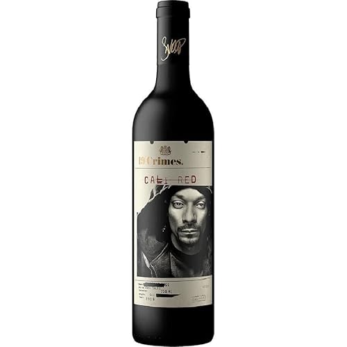 19Crimes Snoop Dogg Cali Red Penfolds Rotwein Wein Trocken Australien I Visando Paket (1 x 0.75 l) von 19Crimes
