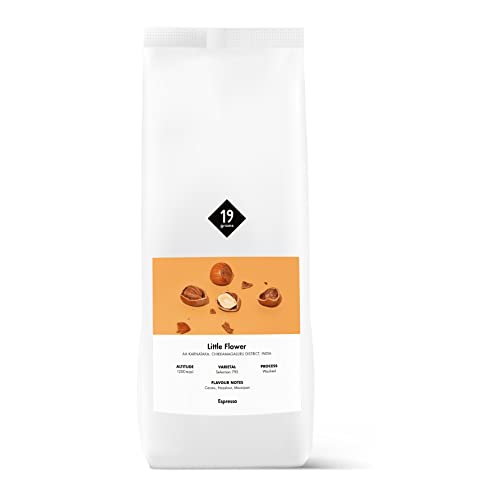 Indien Little Flower Espresso | 1kg ganze Bohne | fair & nachhaltig | frisch geröstet | 100% Arabica Kaffeebohnen | specialty coffee | 19grams Kaffeerösterei von 19grams