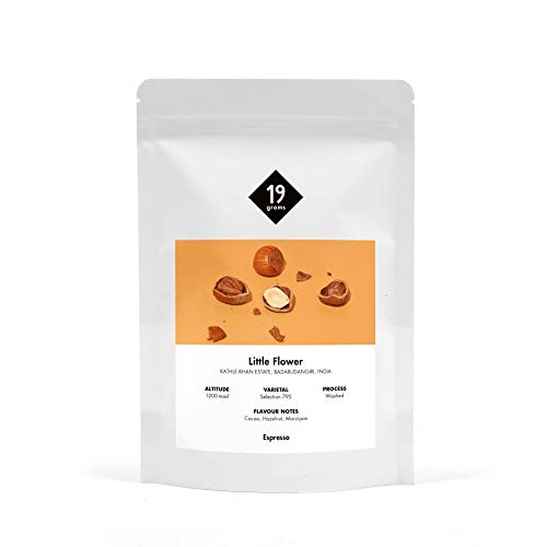 Indien Little Flower Espresso | 250g ganze Bohne | fair & nachhaltig | frisch geröstet | 100% Arabica Kaffeebohnen | specialty coffee | 19grams Kaffeerösterei Indien Little Flower Espresso | 250g ganze Bohne | fair & nachhaltig | frisch geröstet | 100% Arabica Kaffeebohnen | specialty coffee | 19grams Kaffeerösterei von 19grams