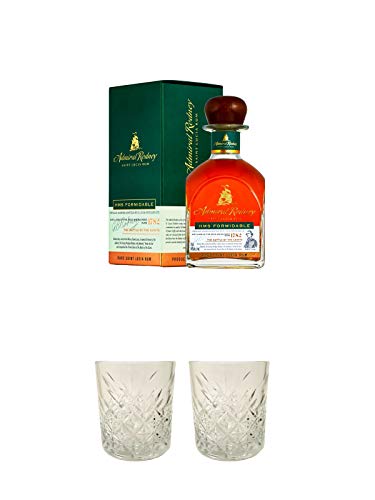 Admiral Rodney Rum HMS Formidable St. Lucia 0,7 Liter + Rum Glas 1 Stück + Rum Glas 1 Stück Admiral Rodney Rum HMS Formidable St. Lucia 0,7 Liter + Rum Glas 1 Stück + Rum Glas 1 Stück von 1a Schiefer
