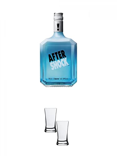 After Shock Blue Citrus Likör 0,7 Liter + Stölzle Shotglas/Stamper 2 Stück 2050021 After Shock Blue Citrus Likör 0,7 Liter + Stölzle Shotglas/Stamper 2 Stück 2050021 von 1a Schiefer