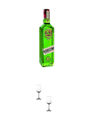 Agwa de Bolivia Likör aus der Kokapflanze mit Ginseng 0,7 Liter + Nosing Gläser Kelchglas Bugatti mit Eichstrich 2cl und 4cl - 2 Stück Agwa de Bolivia Likör aus der Kokapflanze mit Ginseng 0,7 Liter + Nosing Gläser Kelchglas Bugatti mit Eichstrich 2cl und 4cl - 2 Stück von 1a Schiefer