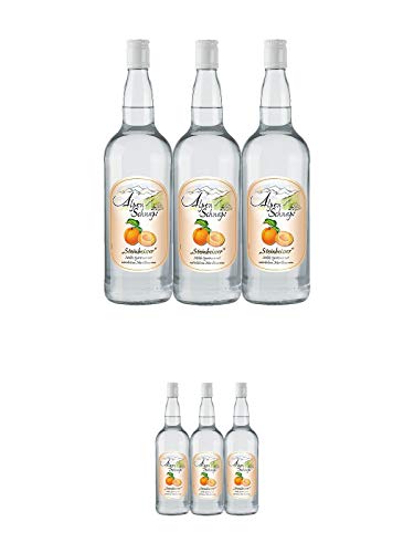 Alpenschnaps Steinbeisser Marille 3 x 1,0 Liter + Alpenschnaps Steinbeisser Marille 3 x 1,0 Liter von 1a Schiefer