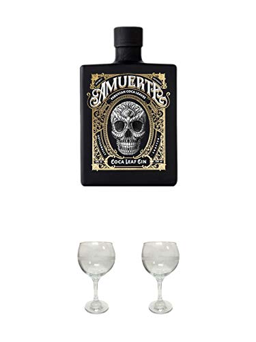 Amuerte Coca Leaf Gin 0,7 Liter BLACK Edition + The London Gin No 1 GIN Glas 1 Stück + The London Gin No 1 GIN Glas 1 Stück Amuerte Coca Leaf Gin 0,7 Liter BLACK Edition + The London Gin No 1 GIN Glas 1 Stück + The London Gin No 1 GIN Glas 1 Stück von 1aSchiefer