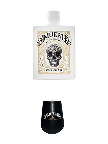 Amuerte Coca Leaf Gin 0,7 Liter WHITE Edition + Amuerte GIN GLAS Amuerte Coca Leaf Gin 0,7 Liter WHITE Edition + Amuerte GIN GLAS von 1a Schiefer