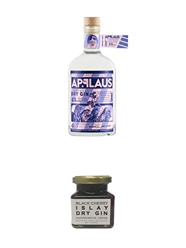 Applaus Gin Stuttgart Trocken 0,5 Liter + Islay Dry Gin Black Cherry Sauerkirsche Marmelade 150 Gramm Applaus Gin Stuttgart Trocken 0,5 Liter + Islay Dry Gin Black Cherry Sauerkirsche Marmelade 150 Gramm von 1a Schiefer