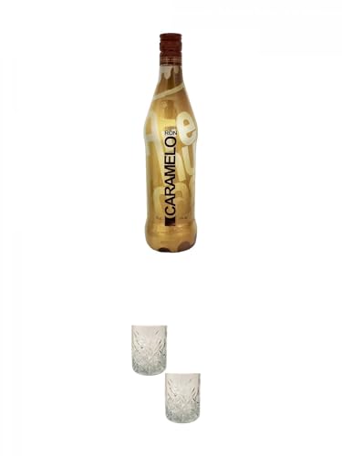 Arehucas Ron Caramelo 0,7 Liter + Rum Gläser 2 Stück Arehucas Ron Caramelo 0,7 Liter + Rum Gläser 2 Stück von 1a Schiefer