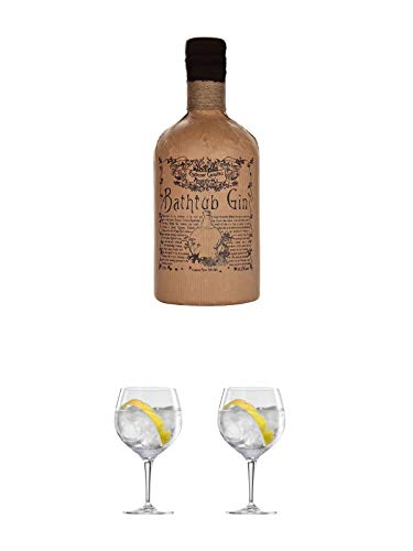 BATHTUB Small Batch 43,3 0,7 Liter + Ballon Bistro Cubata GIN Glas 1 Stück + Ballon Bistro Cubata GIN Glas 1 Stück BATHTUB Small Batch 43,3 0,7 Liter + Ballon Bistro Cubata GIN Glas 1 Stück + Ballon Bistro Cubata GIN Glas 1 Stück von 1a Schiefer