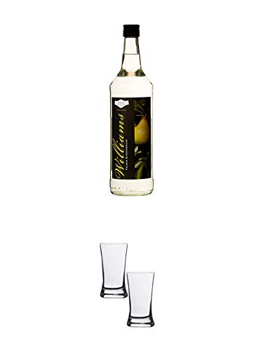 Back Williams Birnenbrand 1,0 Liter Deutschland + Stölzle Shotglas/Stamper 2 Stück 2050021 Back Williams Birnenbrand 1,0 Liter Deutschland + Stölzle Shotglas/Stamper 2 Stück 2050021 von 1a Schiefer