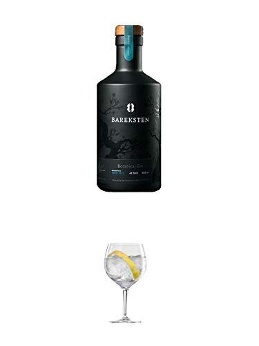 Bareksten Botanical Gin aus Norwegen 0,50 Liter + Ballon Bistro Cubata GIN Glas 1 Stück Bareksten Botanical Gin aus Norwegen 0,50 Liter + Ballon Bistro Cubata GIN Glas 1 Stück von 1a Schiefer