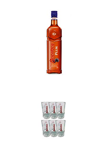 Berentzen Plum Likör Deutschland 0,7 Liter + Berentzen Shotglas mit Eichstrich 6 x 2cl Berentzen Plum Likör Deutschland 0,7 Liter + Berentzen Shotglas mit Eichstrich 6 x 2cl von 1a Schiefer