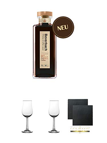 Beverbach Whisky & Kaffee Likör 30% Deutschland 0,7 Liter + Nosing Gläser Kelchglas Bugatti 2 Stück + Schiefer Glasuntersetzer 2 Stück Beverbach Whisky & Kaffee Likör 30% Deutschland 0,7 Liter + Nosing Gläser Kelchglas Bugatti 2 Stück + Schiefer Glasuntersetzer 2 Stück von 1a Schiefer