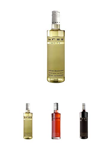Bree Chardonnay 0,75 Liter + Bree Chardonnay 0,75 Liter + Bree Pinot Noir Rosewein 0,75 Liter + Bree Red Merlot 0,75 Liter Bree Chardonnay 0,75 Liter + Bree Chardonnay 0,75 Liter + Bree Pinot Noir Rosewein 0,75 Liter + Bree Red Merlot 0,75 Liter von 1a Schiefer