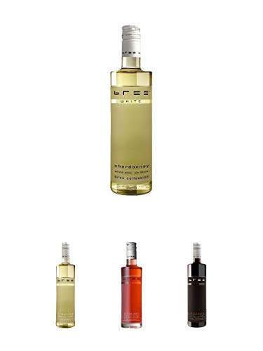 Bree Chardonnay 0,75 Liter + Bree Riesling Weißwein 0,75 Liter + Bree Pinot Noir Rosewein 0,75 Liter + Bree Red Merlot 0,75 Liter Bree Chardonnay 0,75 Liter + Bree Riesling Weißwein 0,75 Liter + Bree Pinot Noir Rosewein 0,75 Liter + Bree Red Merlot 0,75 Liter von 1a Schiefer