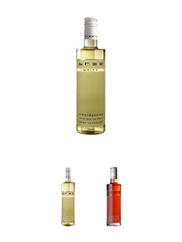 Bree Chardonnay 0,75 Liter + Bree Riesling Weißwein 0,75 Liter + Bree Pinot Noir Rosewein 0,75 Liter Bree Chardonnay 0,75 Liter + Bree Riesling Weißwein 0,75 Liter + Bree Pinot Noir Rosewein 0,75 Liter von 1a Schiefer