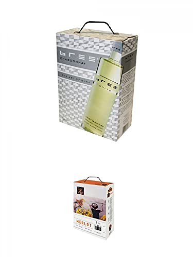 Bree - RIESLING - Weißwein 3,0 Liter + LE VIN - MERLOT - Frankreich IGP 3,0 Liter Bree - RIESLING - Weißwein 3,0 Liter + LE VIN - MERLOT - Frankreich IGP 3,0 Liter von 1a Schiefer
