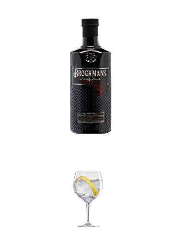 Brockmans Intensly Smooth Premium Gin 0,7 Liter + Ballon Bistro Cubata GIN Glas 1 Stück Brockmans Intensly Smooth Premium Gin 0,7 Liter + Ballon Bistro Cubata GIN Glas 1 Stück von 1a Schiefer