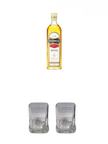 Bushmills Original White Label Irish Whiskey 1,0 Liter + Bushmills the old Distillery Glas 1 Stück + Bushmills the old Distillery Glas 1 Stück Bushmills Original White Label Irish Whiskey 1,0 Liter + Bushmills the old Distillery Glas 1 Stück + Bushmills the old Distillery Glas 1 Stück von 1a Schiefer