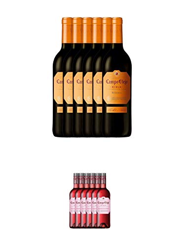 Campo Viejo RESERVA 6 x 0,75 Liter + Campo Viejo ROSE 6 x 0,75 Liter von 1a Schiefer