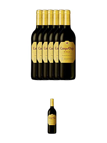 Campo Viejo TEMPRANILLO 6 x 0,75 Liter + Campo Viejo TEMPRANILLO 0,75 Liter von 1a Schiefer