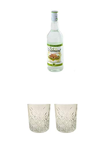 Clement Rhum Agricole Blanc 50% - Martinique 1,0 Liter + Rum Glas 1 Stück + Rum Glas 1 Stück Clement Rhum Agricole Blanc 50% - Martinique 1,0 Liter + Rum Glas 1 Stück + Rum Glas 1 Stück von 1a Schiefer