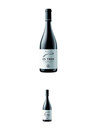 Es Tren Vino Tino Mallorca IGP Rotwein 0,75 Liter + Es Tren Vino Tino Mallorca IGP Rotwein 0,75 Liter von 1a Schiefer