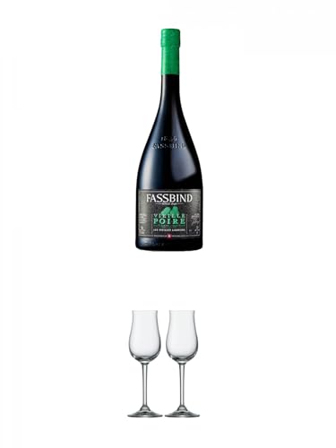 Fassbind Vieille Poire Gereifter Birnenbrand 0,7 Liter + Stölzle Nosingglas für Destillate 2 Gläser - 2050030 Fassbind Vieille Poire Gereifter Birnenbrand 0,7 Liter + Stölzle Nosingglas für Destillate 2 Gläser - 2050030 von 1a Schiefer